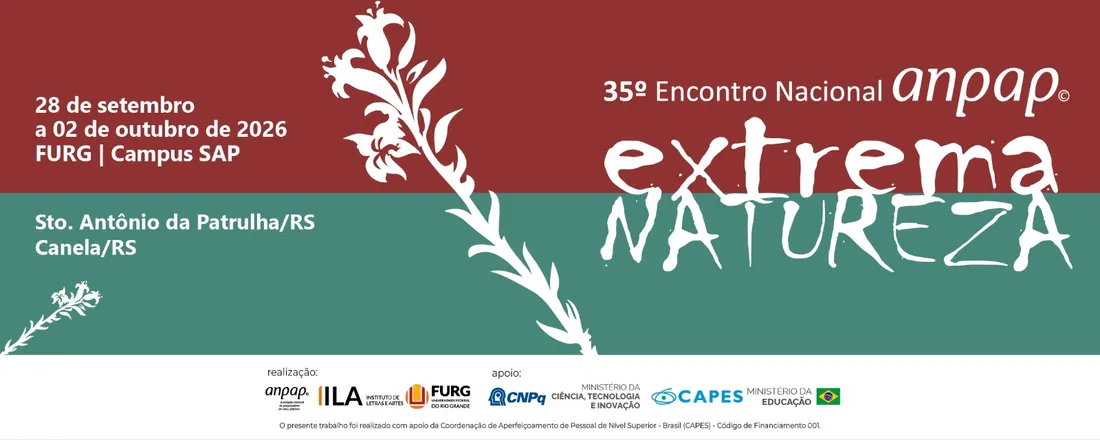 35º Encontro Nacional da Anpap - Extrema Natureza