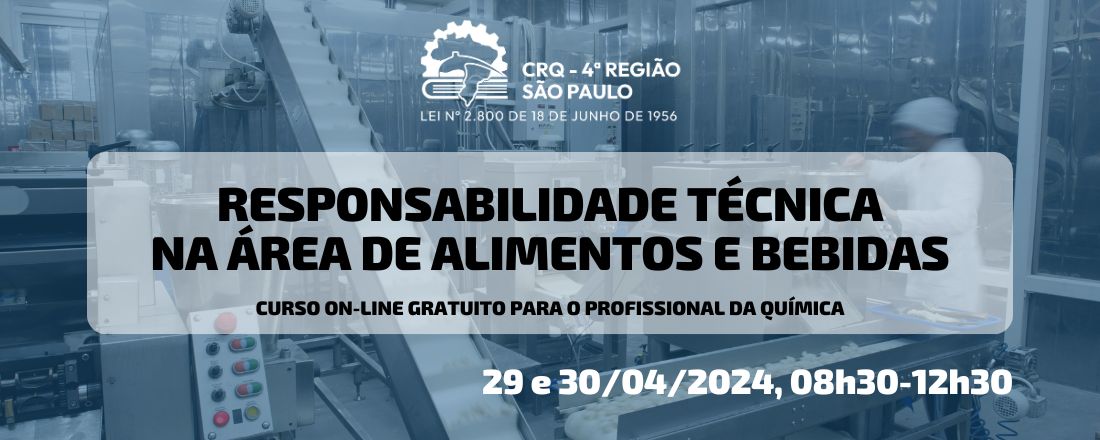 Responsabilidade Técnica na Área de Alimentos e Bebidas