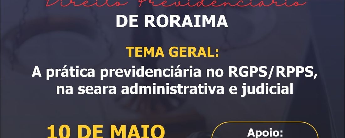 I SEMINÁRIO DE DIREITO PREVIDENCIÁRIO