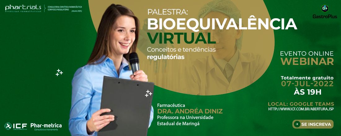 Bioequivalência virtual: Conceitos e tendências regulatórias