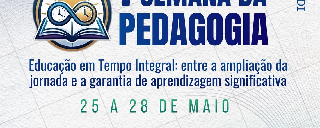 V SEMANA DA PEDAGOGIA