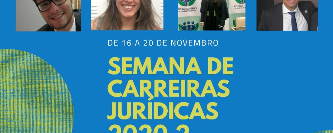 SEMANA DE CARREIRAS JURÍDICAS 2020.2