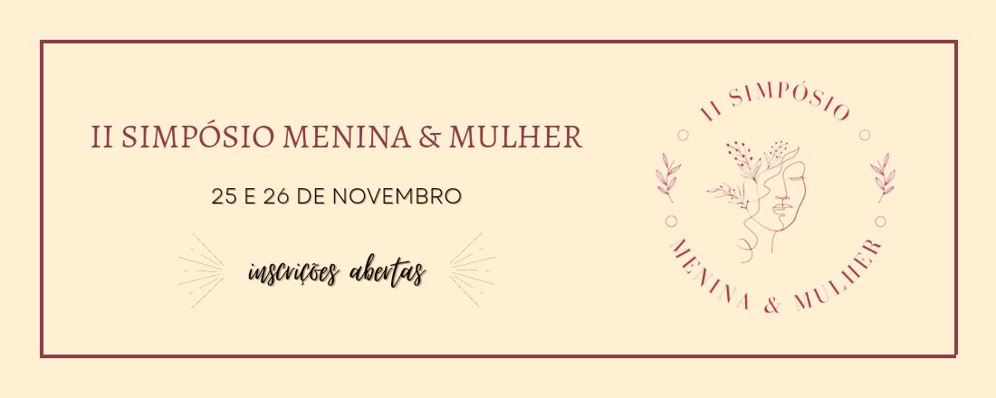 II Simpósio Menina & Mulher