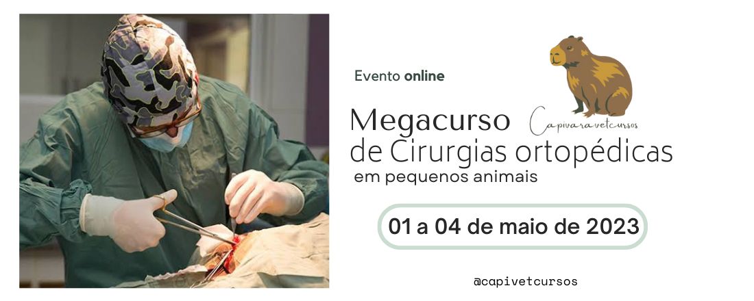 MegaCurso de Cirurgias Ortopédicas em Pequenos Animais