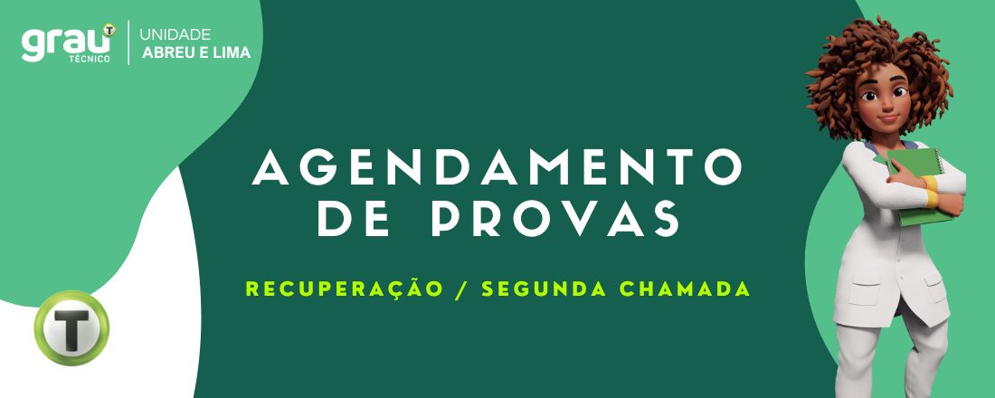 AGENDAMENTO DE PROVAS