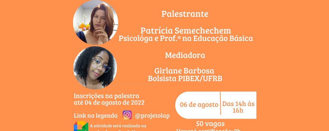 Palestra: Comunicação não violenta em sala de aula