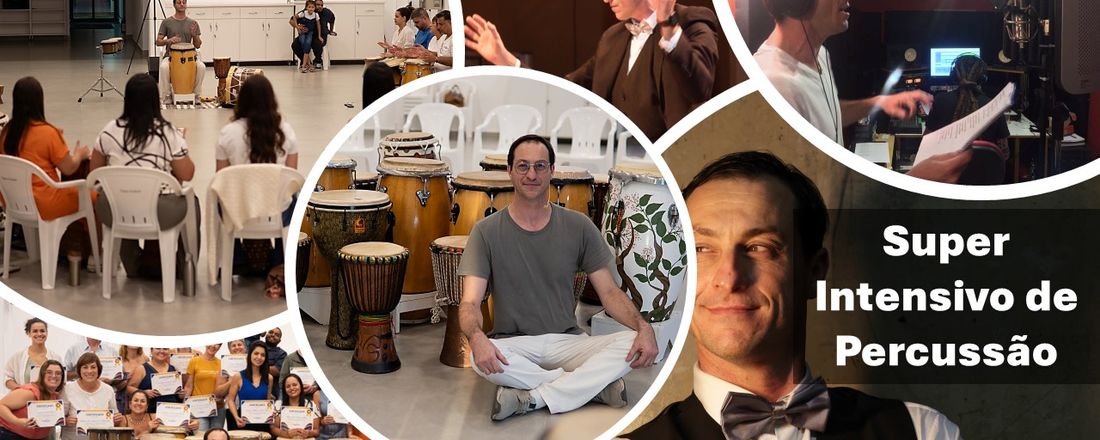 3° SUPER INTENSIVO DE PERCUSSÃO (RITMO NA ESSÊNCIA)