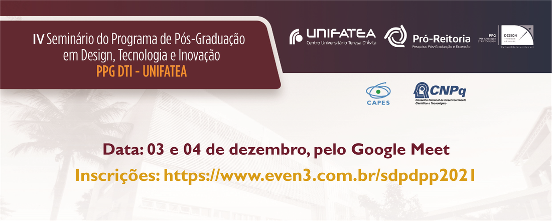 Seminários de Projetos de Pesquisa PPG-DTI 2021
