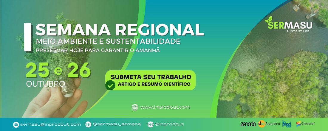 I Semana Regional de Meio Ambiente e Sustentabilidade