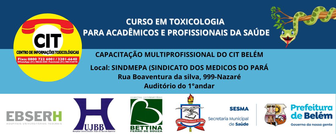 Curso em Toxicologia Para Acadêmicos e Profissionais da Saúde