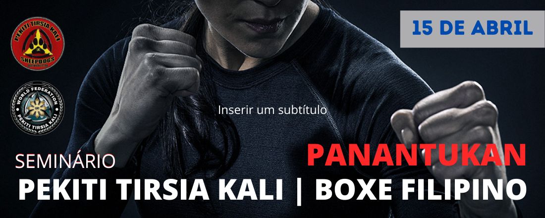 Seminário de Boxe Filipino - Panatunkan