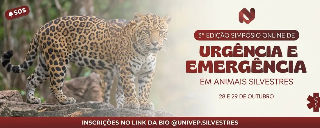 3° Edição - Simpósio Online de Urgência e Emergência de Animais Silvestres