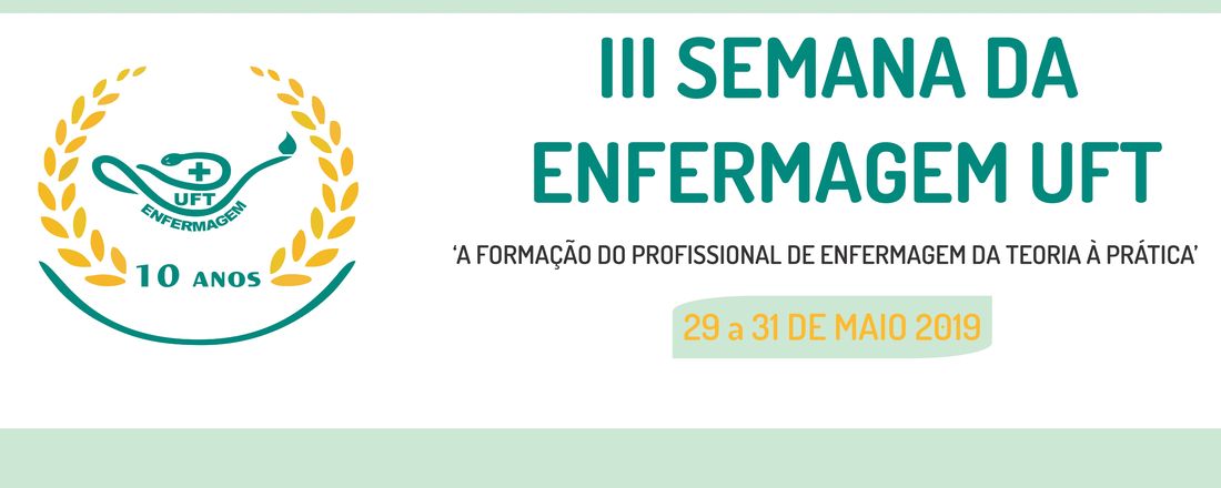 III Semana da Enfermagem UFT