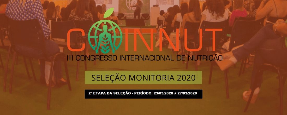 2ª Etapa Monitoria - III COINNUT