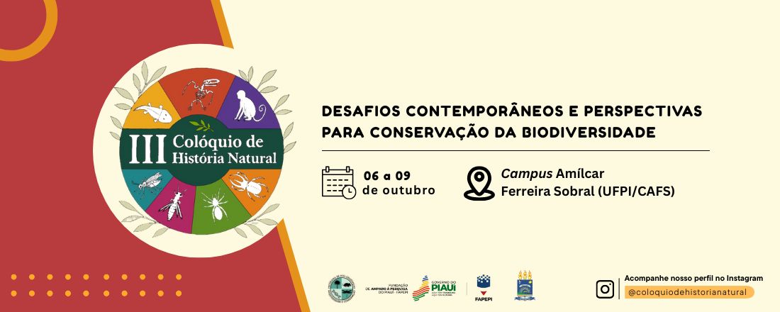 III COLÓQUIO DE HISTÓRIA NATURAL