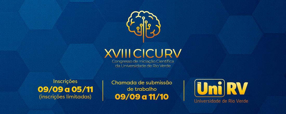 XVIII Congresso De Iniciação Científica Da Universidade De Rio Verde