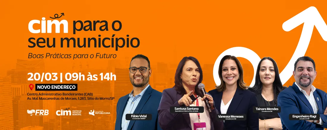 CIM PARA O SEU MUNICÍPIO - BOAS PRÁTICAS PARA O FUTURO