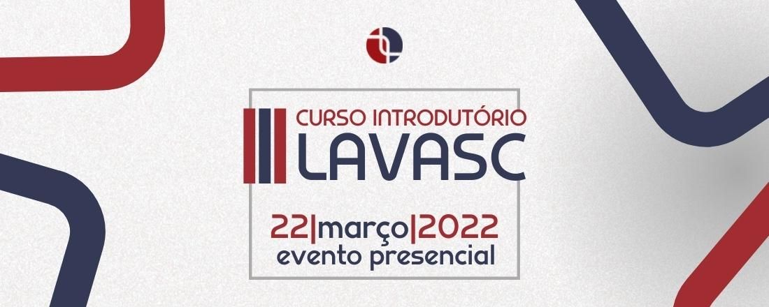 III Curso Introdutório - LAVASC