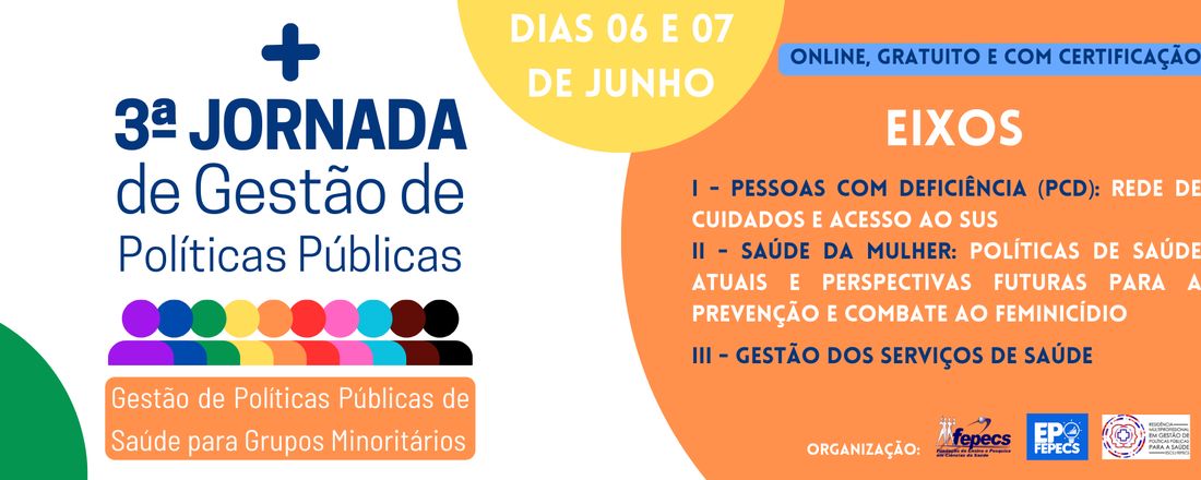 III Jornada Científica de Gestão de Políticas Públicas para a Saúde