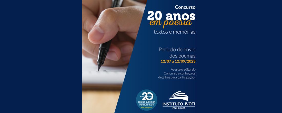 20 ANOS EM POESIA: TEXTOS E MEMÓRIAS