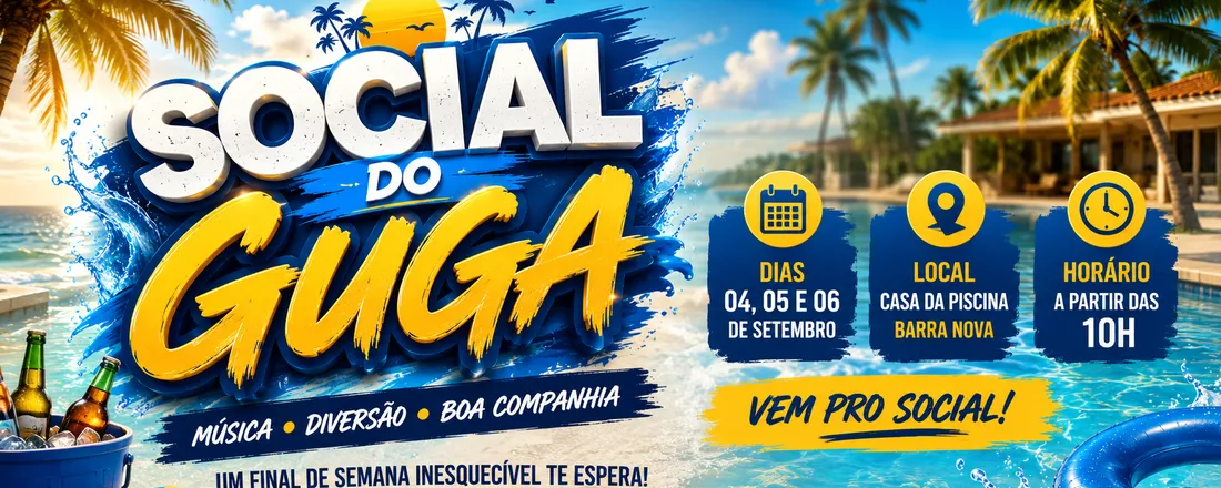 SOCIAL DO GUGA - 3º EDIÇÃO