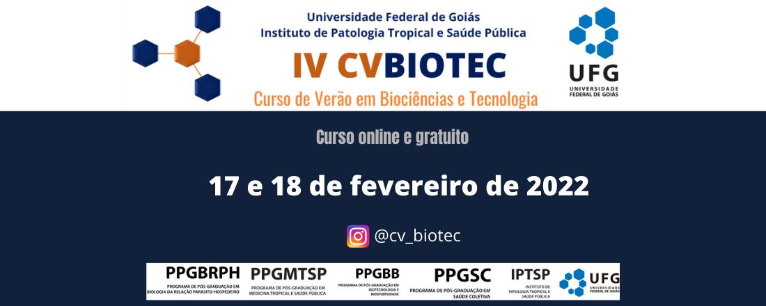 IV Curso de Verão em Biociências e Tecnologia