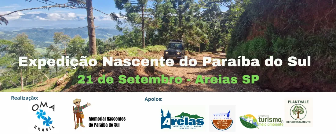 Expedição Nascente Paraíba do Sul - AREIAS