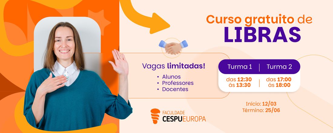 CURSO BÁSICO DE LIBRAS - CESPU