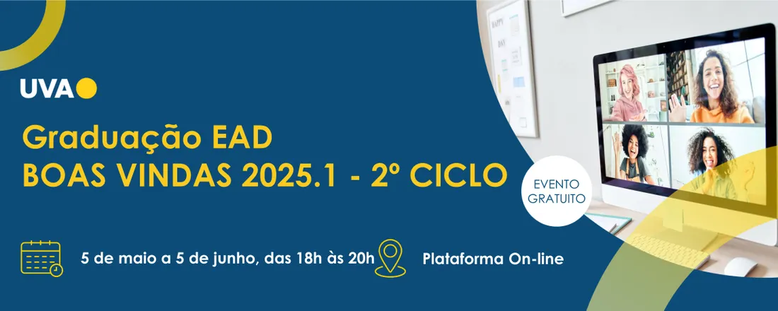 Graduação EAD| BOAS VINDAS 2025.1 -2º CICLO
