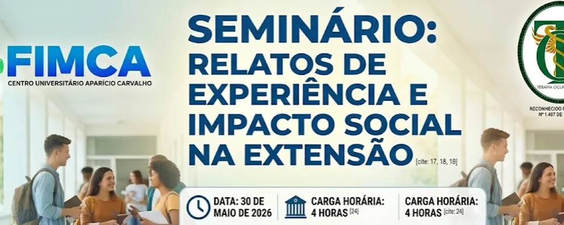 Relatos de Experiência e Impacto Social na Extensão.