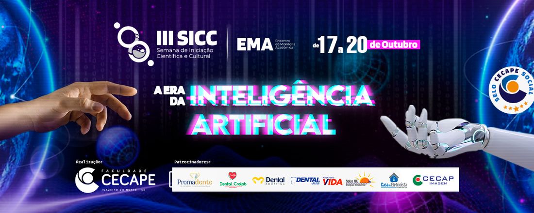 III Semana de Iniciação Cientifica e Cultural-SICC e Encontro de Monitoria Acadêmica - EMA