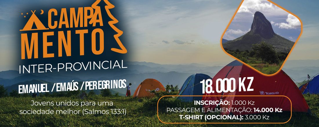 Formulário de Inscrição para o Acampamento do Huambo