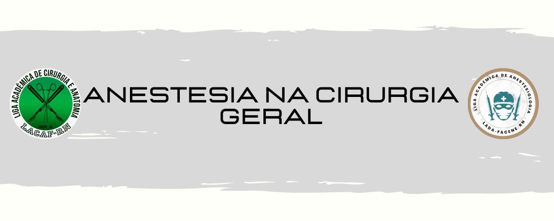 AULA ABERTA: anestesia geral,  anestesia venosa e o método de escolha do anestésico na sala de cirurgia