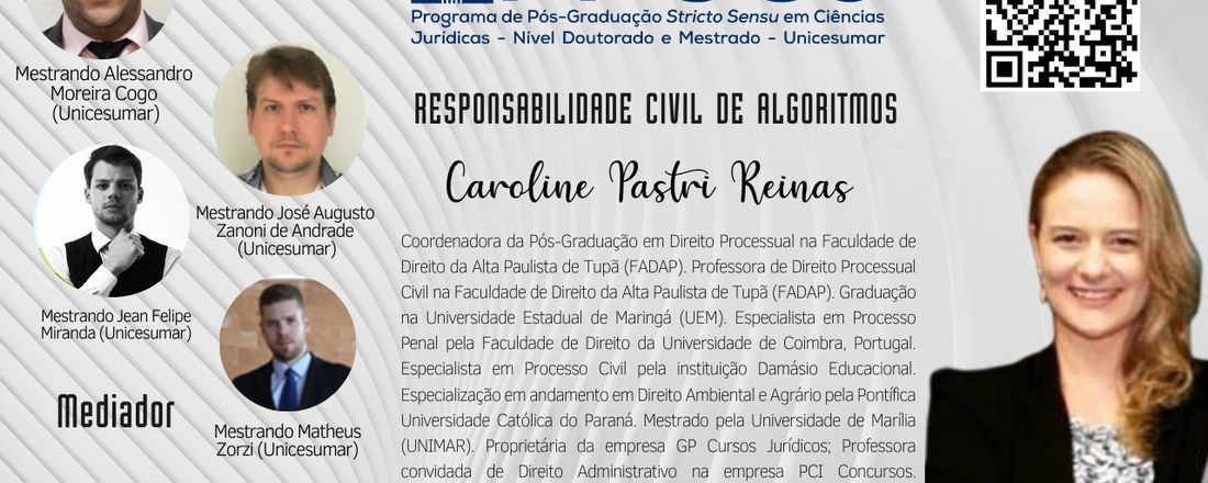 RESPONSABILIDADE CIVIL DE ALGORITMOS