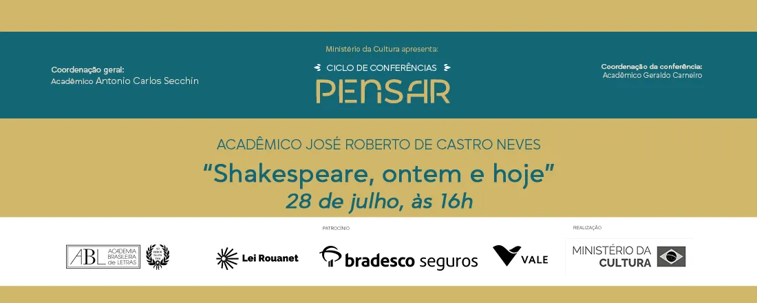 Shakespeare, ontem e hoje