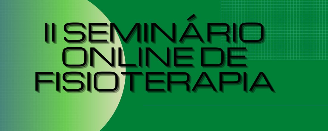 II Seminário Online de Fisioterapia