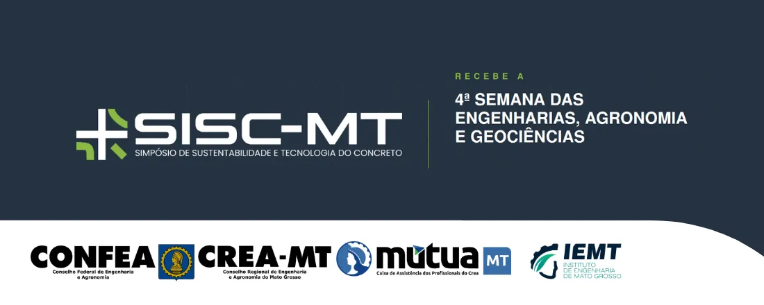 1º SISC-MT — Simpósio de Sustentabilidade e Tecnologia do Concreto