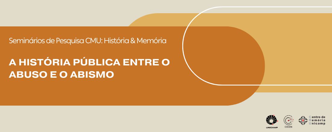 Seminários de Pesquisa CMU: História e Memória - outubro 2023