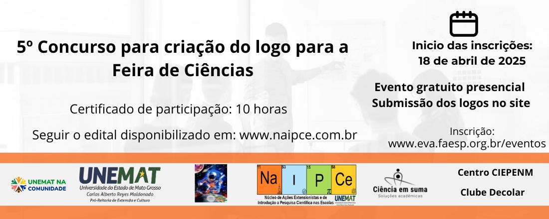 5º Concurso para criação do logo para a Feira de Ciências