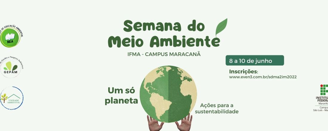 SEMANA DO MEIO AMBIENTE 2022 – IFMA MARACANÃ