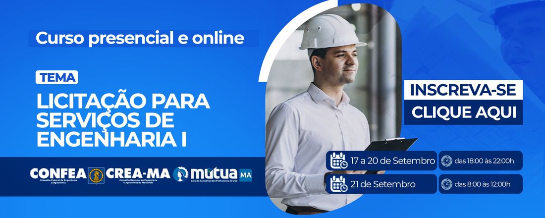 LICITAÇÃO PARA SERVIÇOS DE ENGENHARIA I