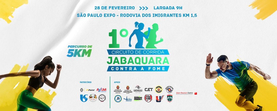 1° Circuito de corrida Jabaquara  CONTRA A FOME