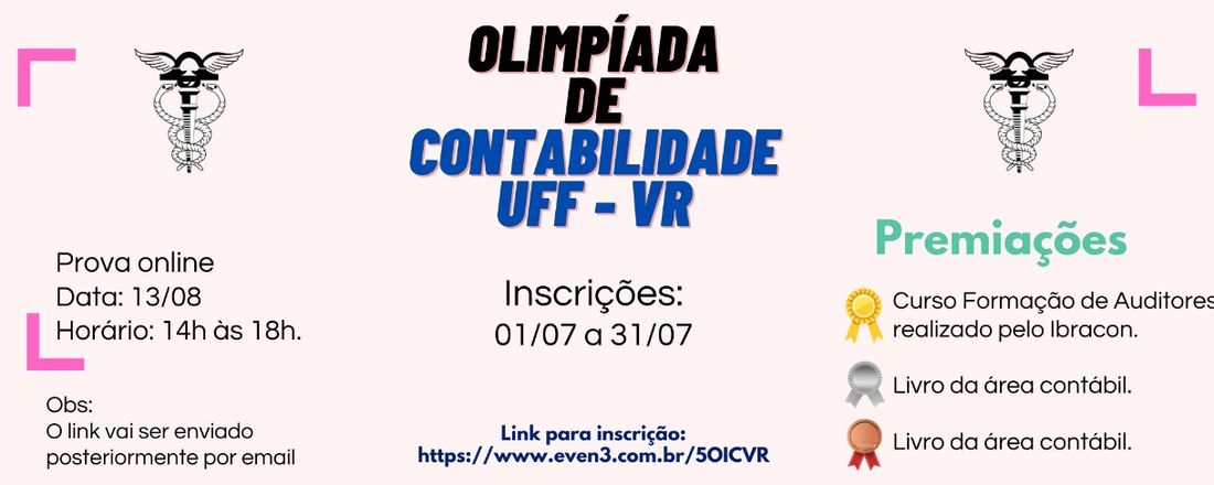 5ª Olimpíada Interna de Contabilidade da UFF-VR 2022