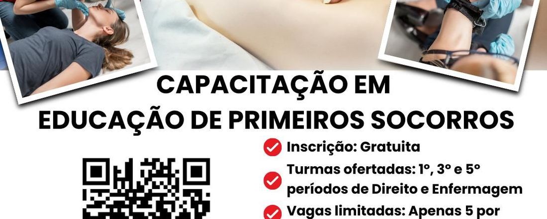 Oficina/Workshop EDUCAÇÃO EM PRIMEIROS SOCORROS