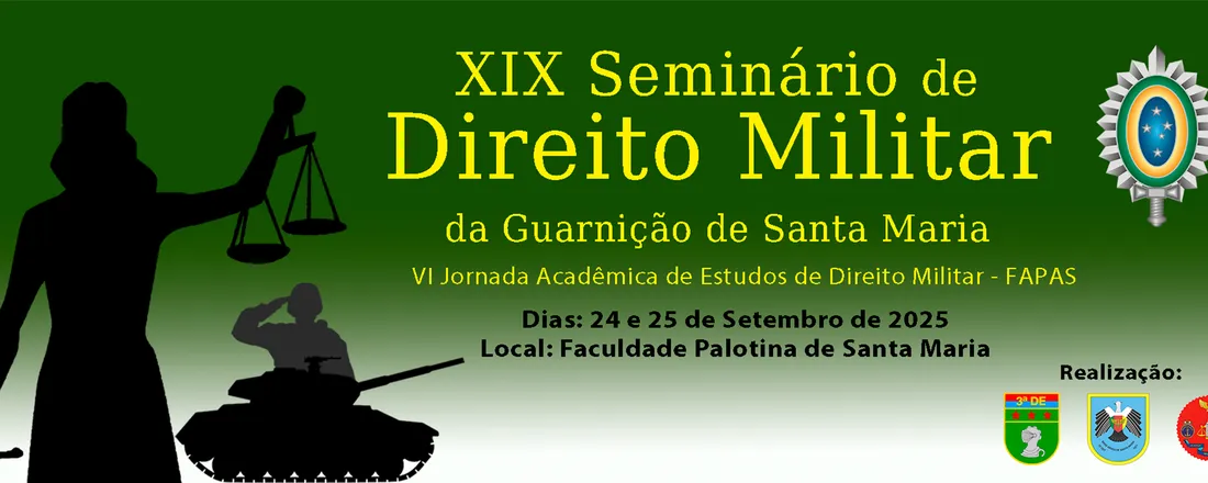 XIX Seminário de Direito Militar