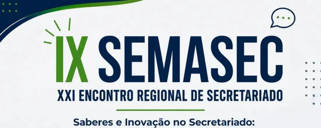 XXI Encontro Regional de Secretariado - V Semana Acadêmica de Secretariado Executivo UNESPAR