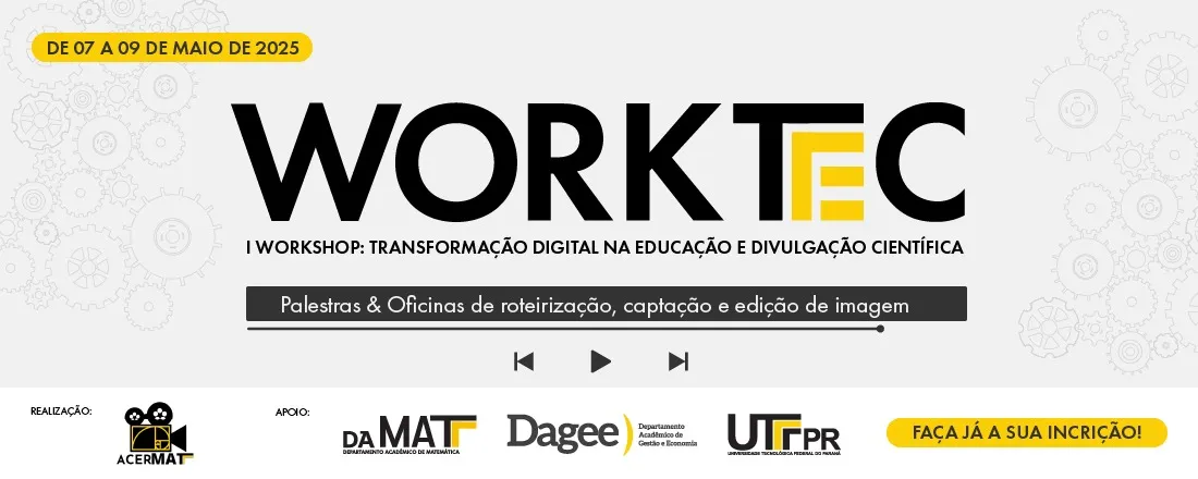 I Workshop Transformação Digital na Educação e Divulgação Científica