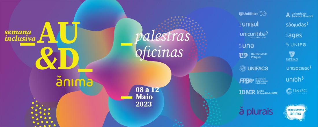 SEMANA ÂNIMA DE ARQUITETURA E URBANISMO & DESIGN 2023.1