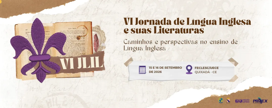 VI Jornada de Língua Inglesa e suas Literaturas