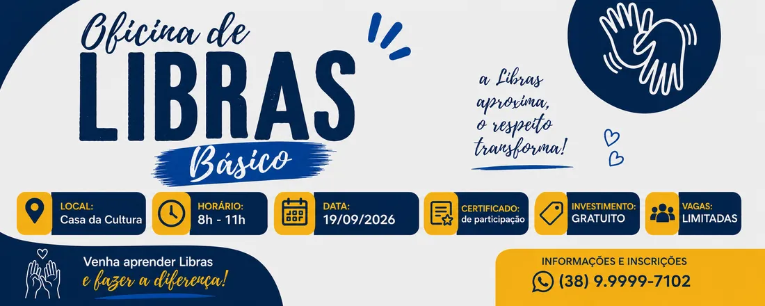 OFICINA DE LIBRAS "BÁSICO"